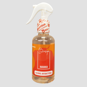 ALCOHOL ANTIBACTERIAL 250ml AROMA NARANJA